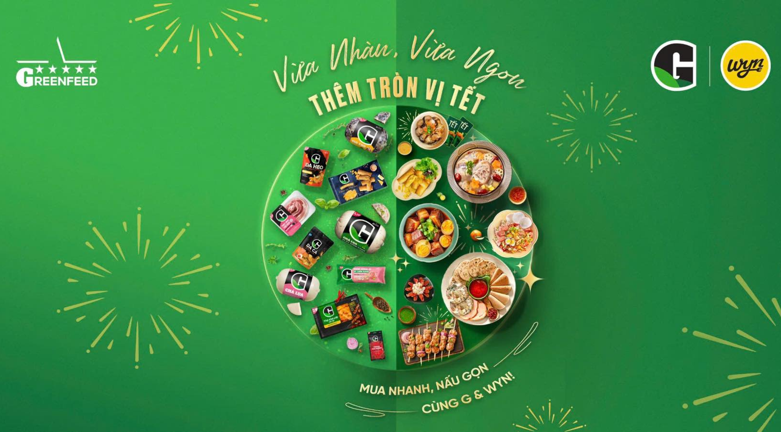 VỪA NHÀN VỪA NGON THÊM TRÒN VỊ TẾT